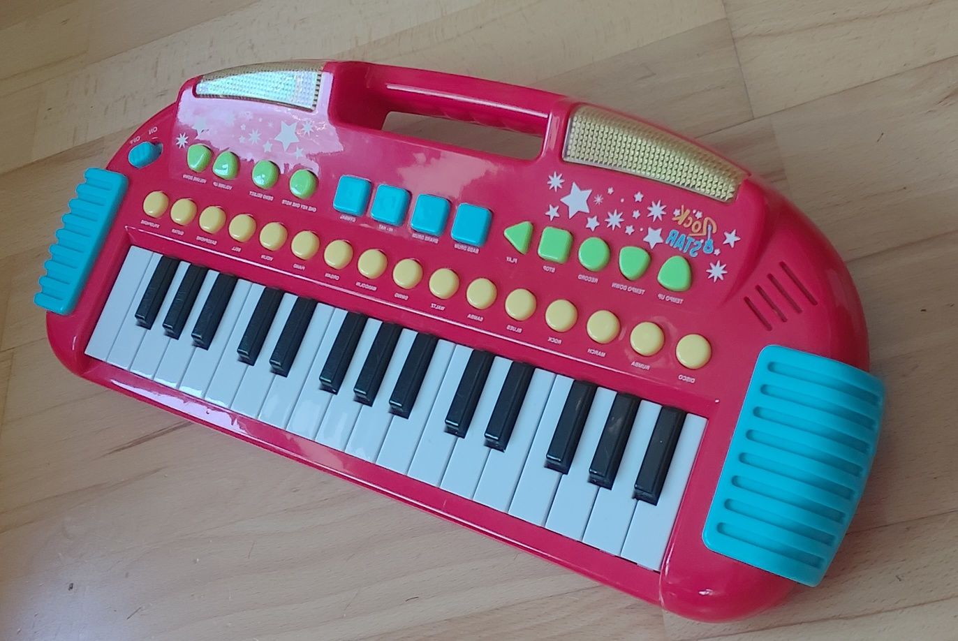 Edukacyjne Pianinko Rock Star Carousel Keyboard dla dzieci