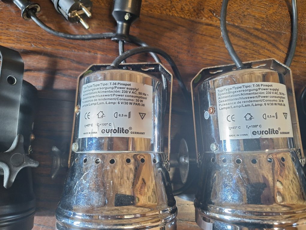 Lampy Dyskotekowe 4 kolory