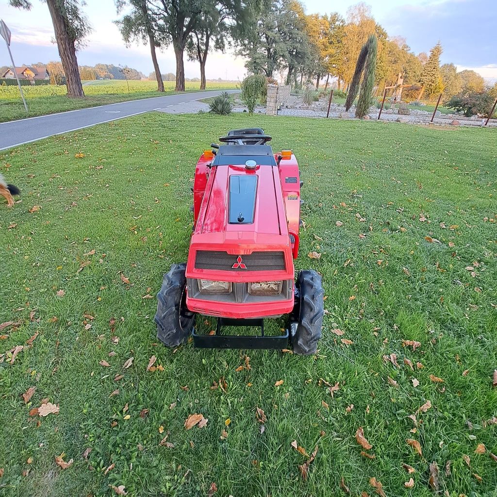 Mini traktorek Mitsubishi mtx 15 4x4 mały ogrodniczy iseki kubota yanm