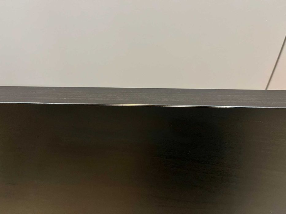 Blat 200x60 na biurko Lagkapten IKEA, czarny (czarnybrąz)