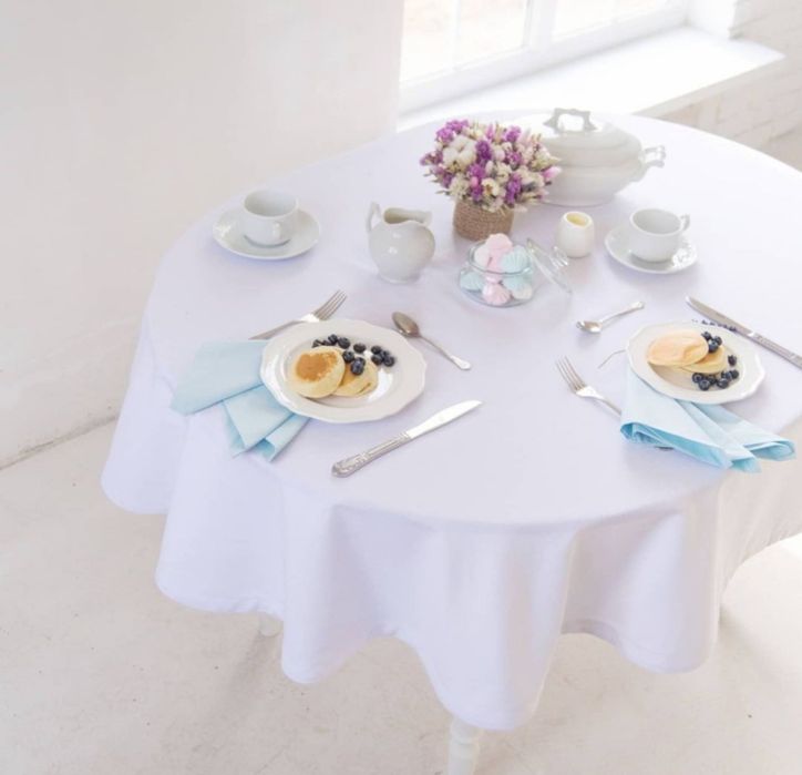 Турецькі скатертини водо і жировідштовхувальні, власне пошиття