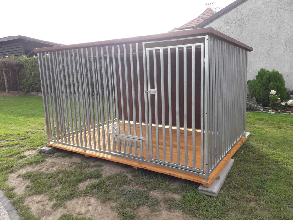 Kojec dla psa z Profila zamknietego. Ocynkowany.  Mocny. Producent