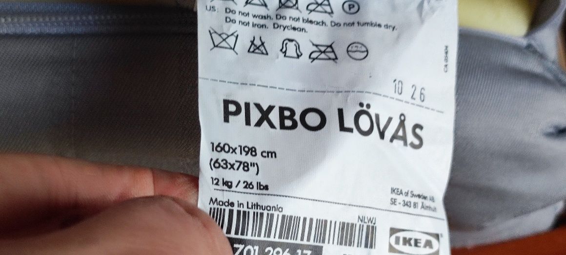 Materac piankowy 200x160 Ikea