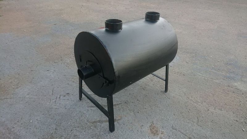 6мм! до 290м3! ЭКОНОМНАЯ! Печь Буржуйка Булерьян / ТЕПЛО В ХАТІ