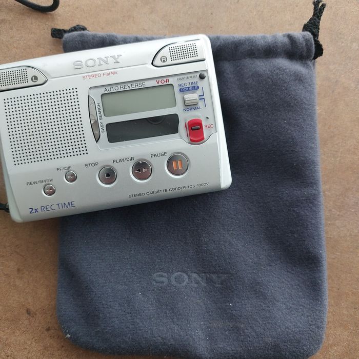 walkman sony dyktafon