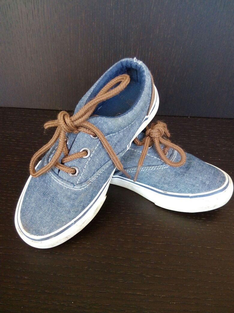 Sapatos de menino: lonas/sapatilhas/ténis, em azul, da Zippy - N.° 27