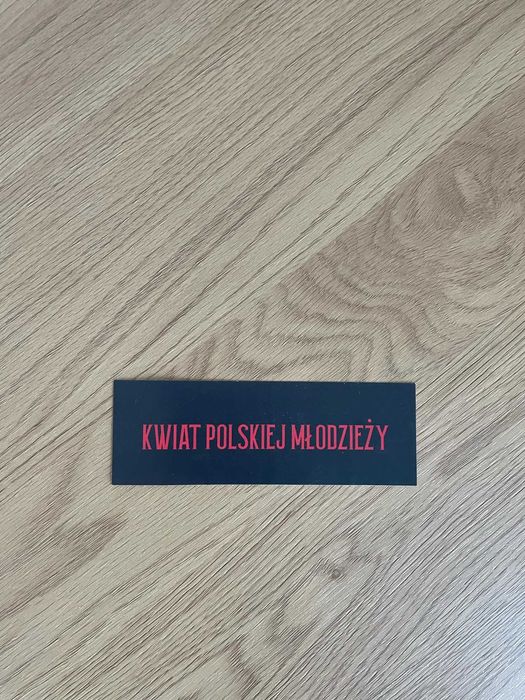 BEDOES Kwiat Polskiej Młodzieży preorder 2018 #NAKLEJKI + AUTOGRAFY#