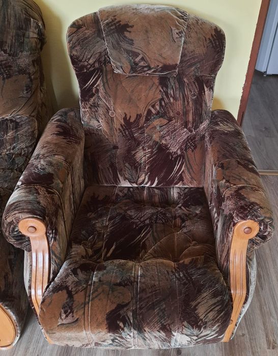 Zestaw 2 fotele wypoczynkowe