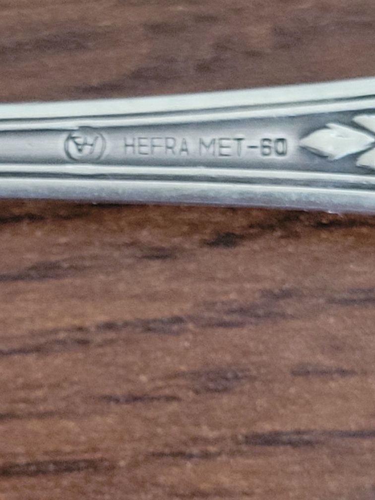 Hefra platerowane srebro  łyżeczka do cukru