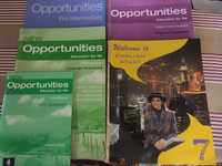 Opportunities , учебник английского языка, разные уровни.