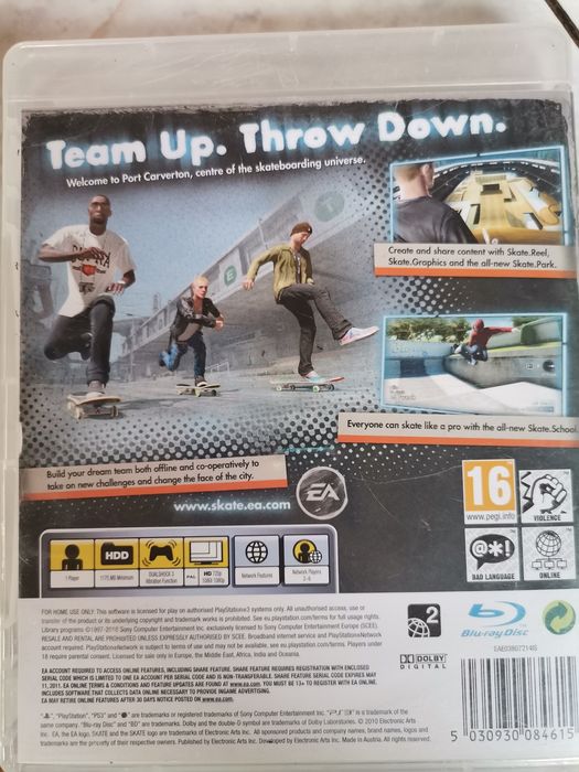 Gra skate na ps3