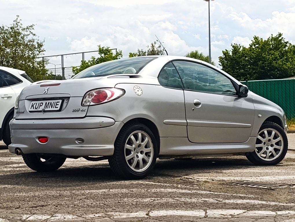 Peugeot 206 CC 1.6B // Automat // Niski Przebieg // Super Stan // Zami