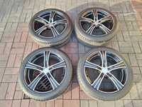 5x114.3 17 225/45 opony 2022r 7mm dunlop