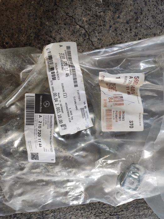 Elevador Mercedes w210 original, lado esquerdo