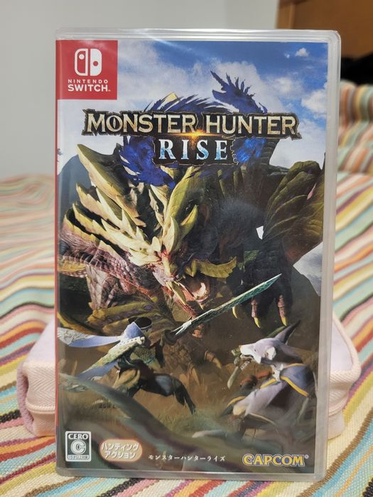 Monster Hunter Rise ( Edição Japonesa Lacrada)