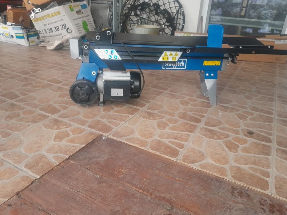 7 TON Mocna ŁUPARKA Hydrauliczna do Drewna Scheppach Drzewa Nowa