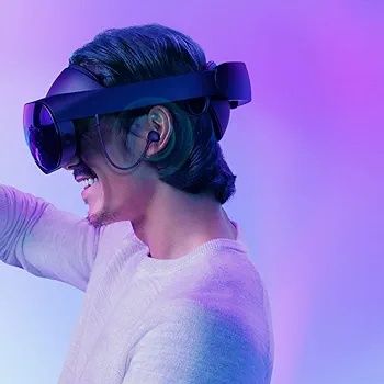 Auscultadores UltraLeves para Meta Quest Pro/Oculus Quest 1