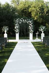 Доріжка біла на весілля, виїздну реєстрацію або на іншу подію.