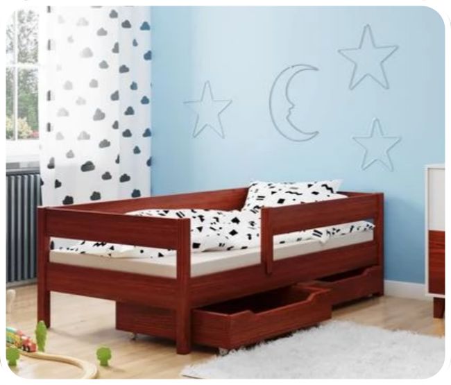 Дитяче ліжко з шухлядами MIX 140x70 160x80 180x80 180x90 200x90 -Рі
