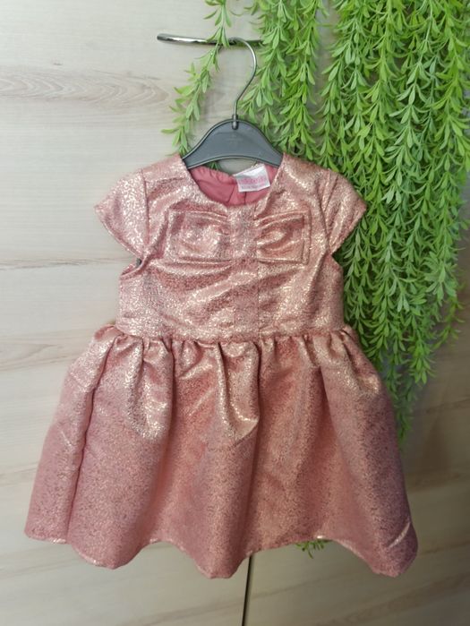 Sg Piękna sukienka 86 , 92 wizytowa balowa urocza sukienka 86 , 92