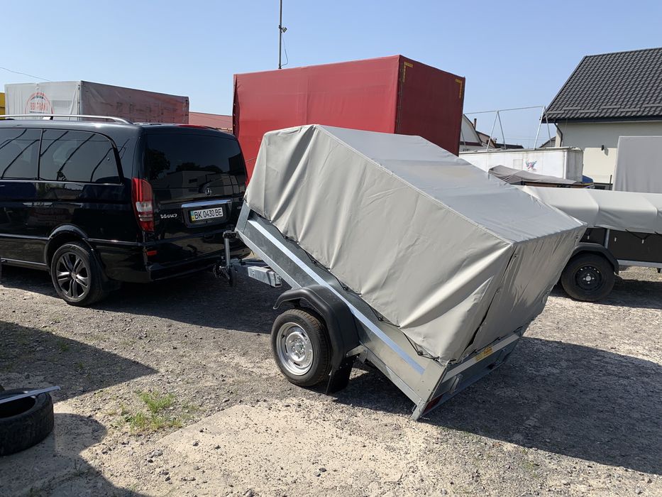 Новий Оцинкований Самосвальний Причіп в наявності! Європейська якість.