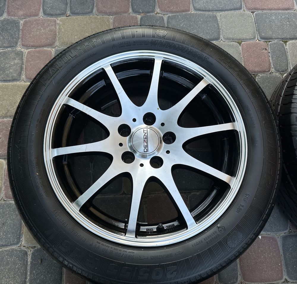 Диски R16 5 108 Ford, Volvo, Peugeot, Citroen з літньою гумою