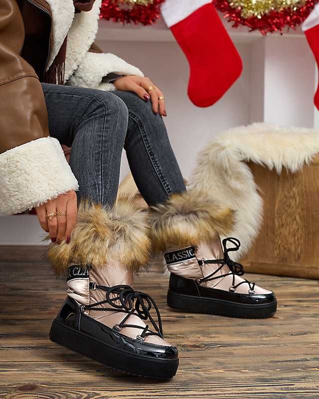 Damskie lakierowane buty / 3 kolory