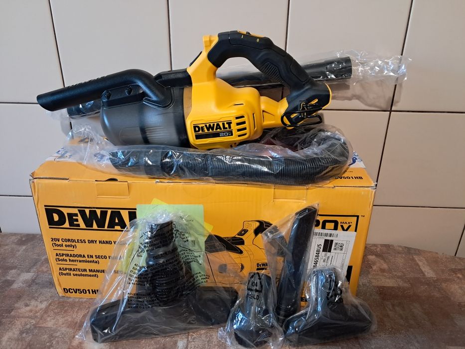 Пилосос акумуляторний Dewalt DCV 501