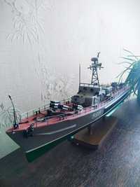 Макет корабль военный асминец