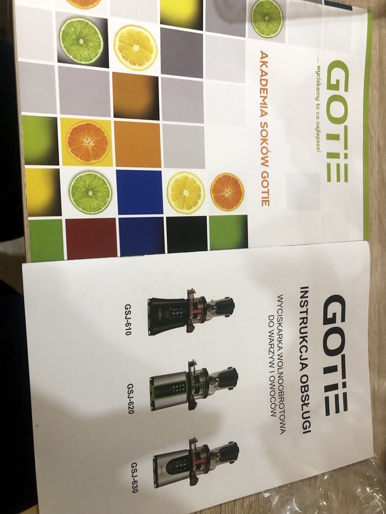 Wyciskarka wolnoobrotowa Gotie Gsj-630