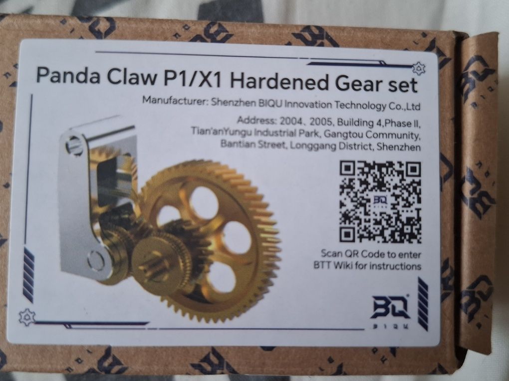 Panda Claw шестерні для P1/X1 Bambu принтерів