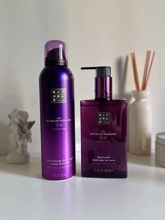 Косметика Yozakura від Rituals пінка крем спрей міст