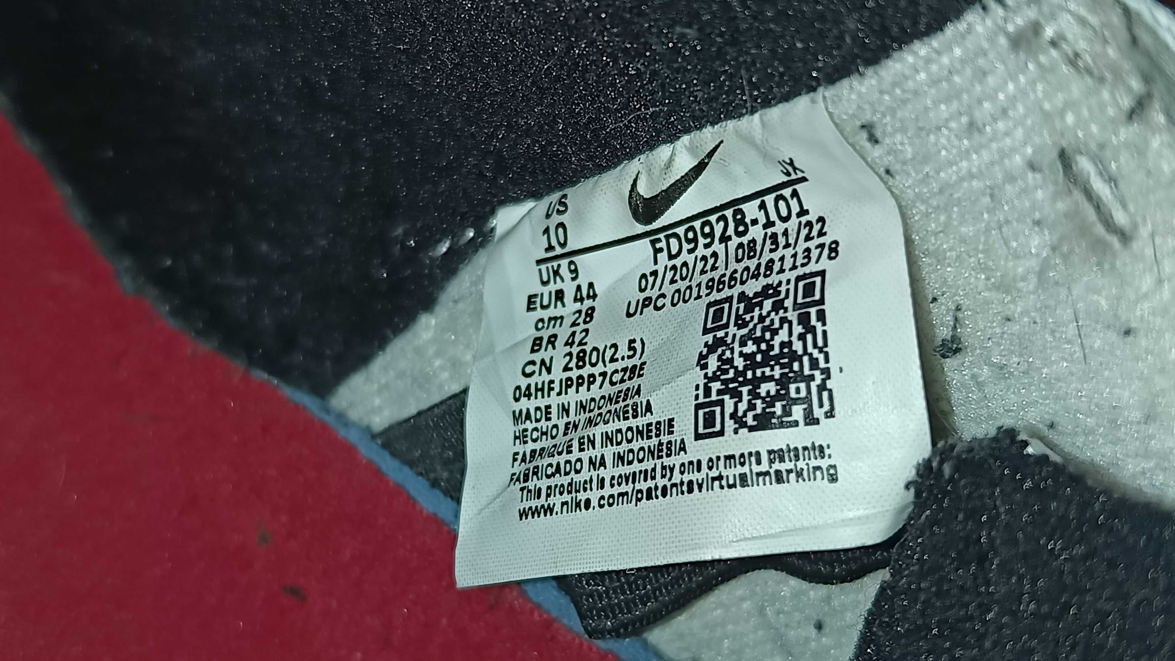 Buty do koszykówki NIKE AIR FLIGHT 89 r.44 skóra stan bardzo dobry
