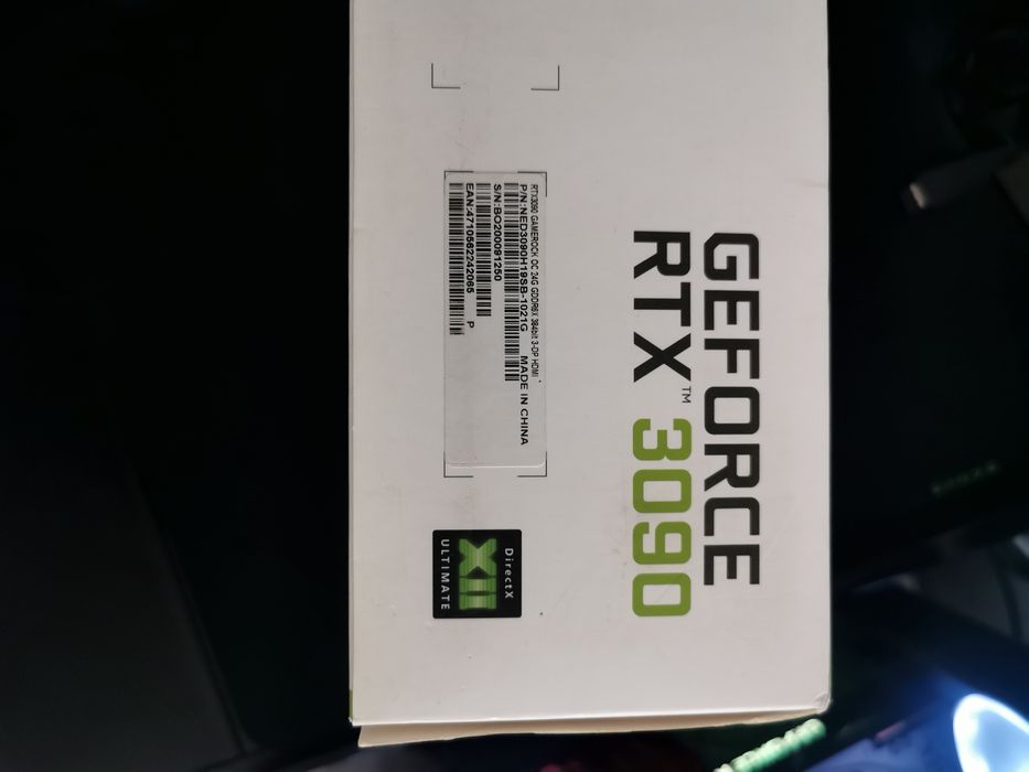 Rtx 3090 palit game rock oc