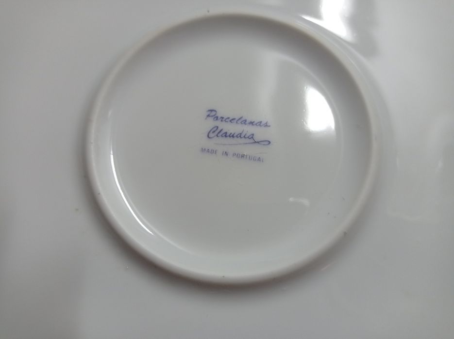 Prato Decorativo Porcelanas Cláudia