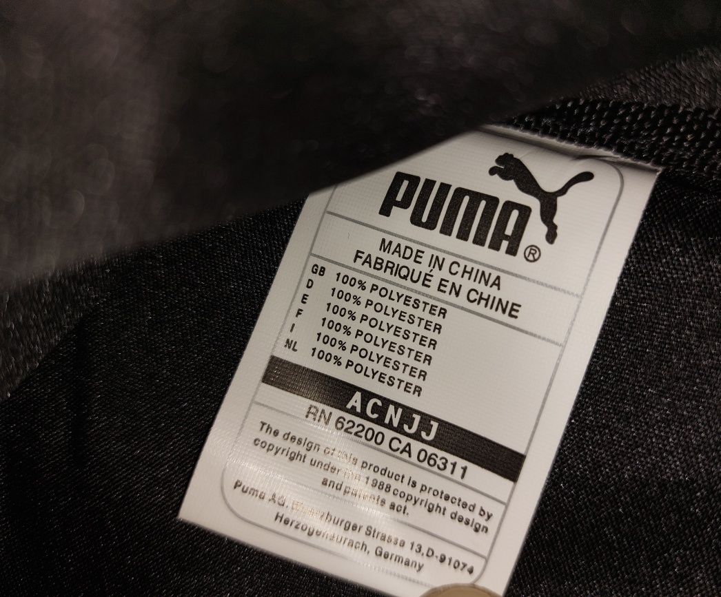 Сумка для ноутбука Puma Foundation Work Bag Black Fossil