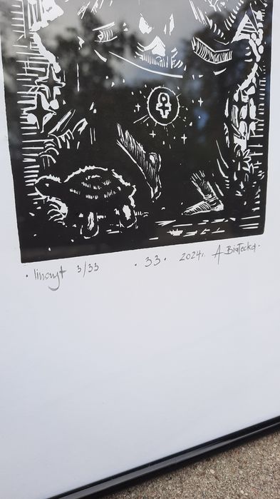 Linoryt - "Magia" - Aleksandra Białecka, 2024 r.