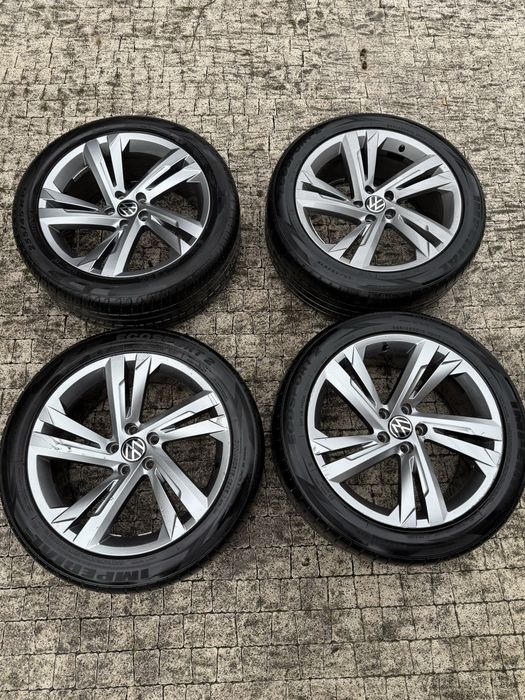 Vw Tiguan 2 II R line alufelgi 19 kola opony 255/45r19