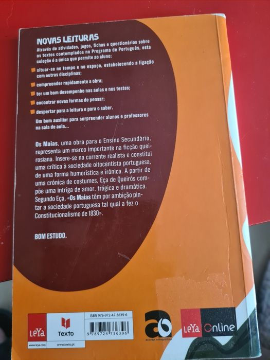 Os Maias Eça de Queirós - O texto em análise