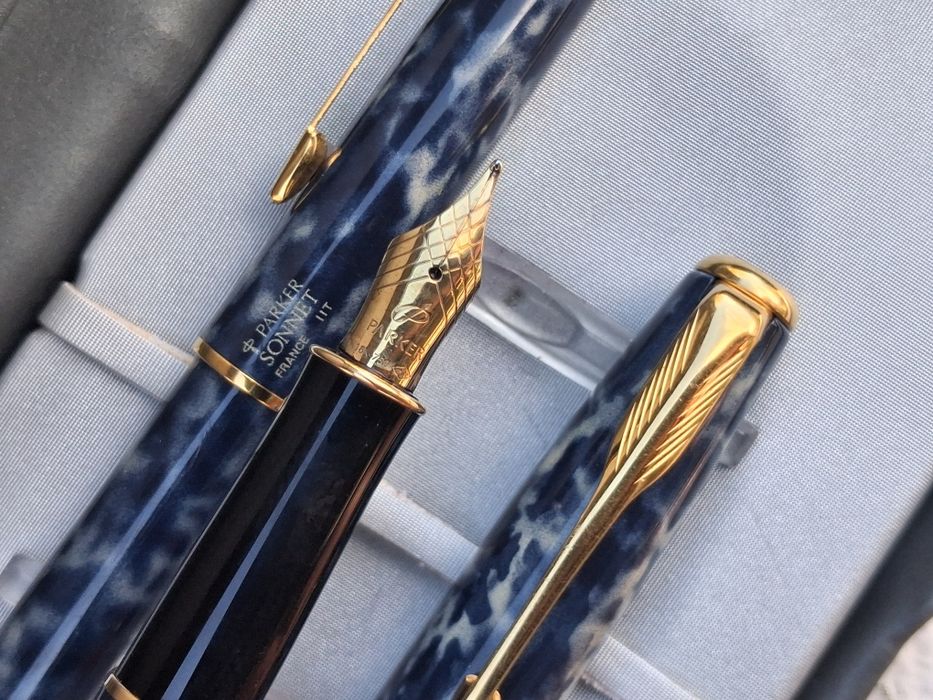 Canetas Parker Sonnet aparo de ouro