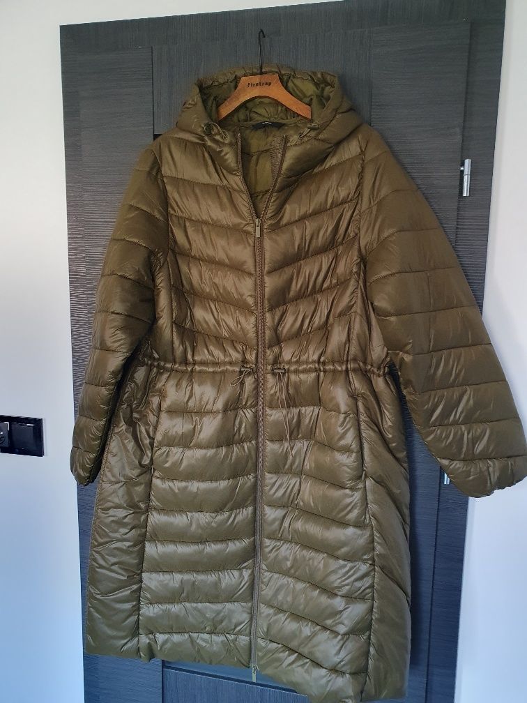 Kurtka płaszcz khaki 48-20