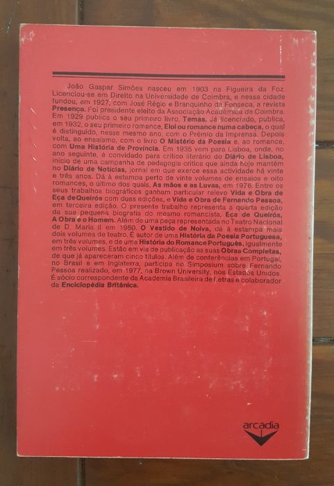 João Gaspar Simões - Eça de Queiroz, a obra e o homem