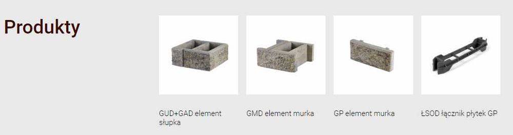 Ogrodzenie łupane GORC de Luxe GL38