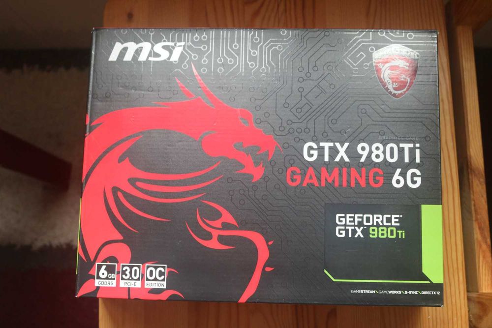 Placa gráfica MSI Nvidia GTX 980ti - 6GB