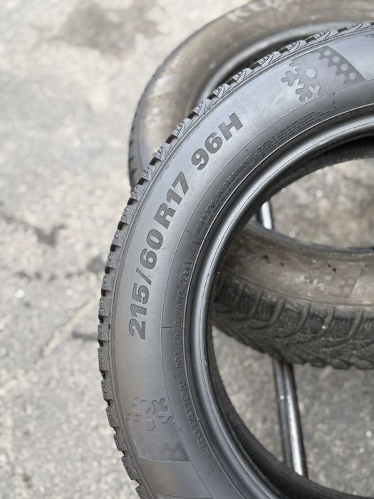 Топова шина‼️Kumho WinterCraft 96H 215/60 r17 8мм 2022рік