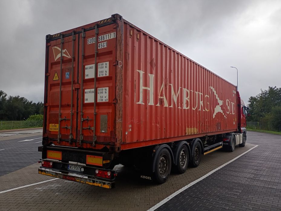 Kontener 40hc możliwy transport