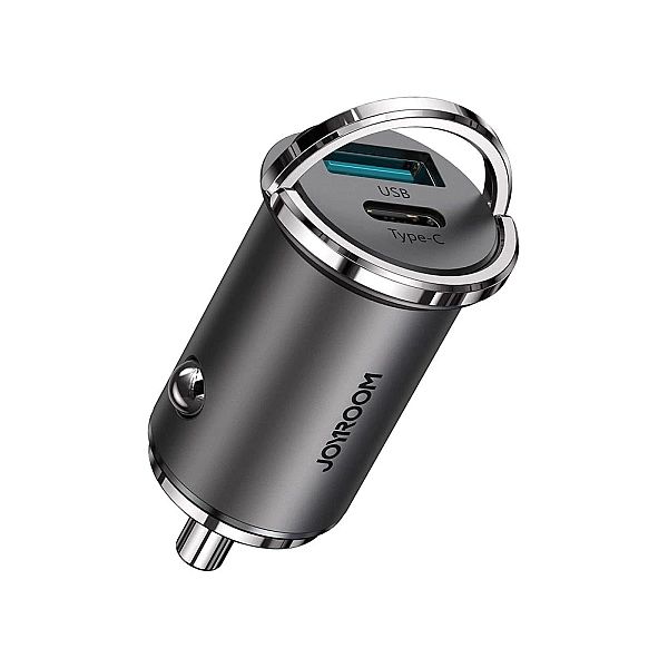 Joyroom szybka ładowarka samochodowa USB Typ C / USB 45 W 5 A Power De
