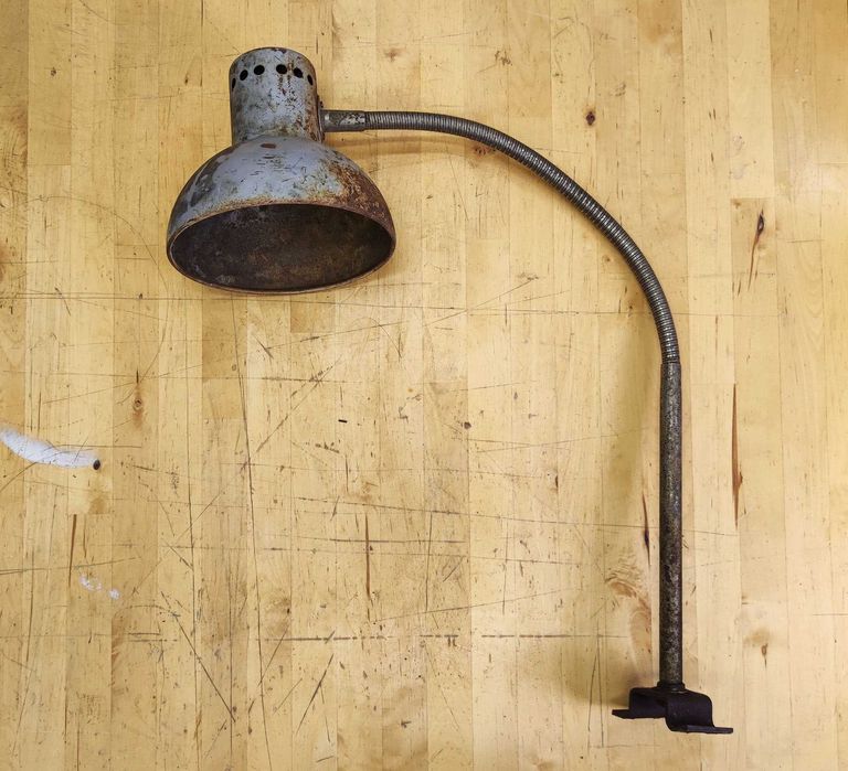 Industrialna lampa warsztatowa biurkowa Wilkasy LOFT [134]