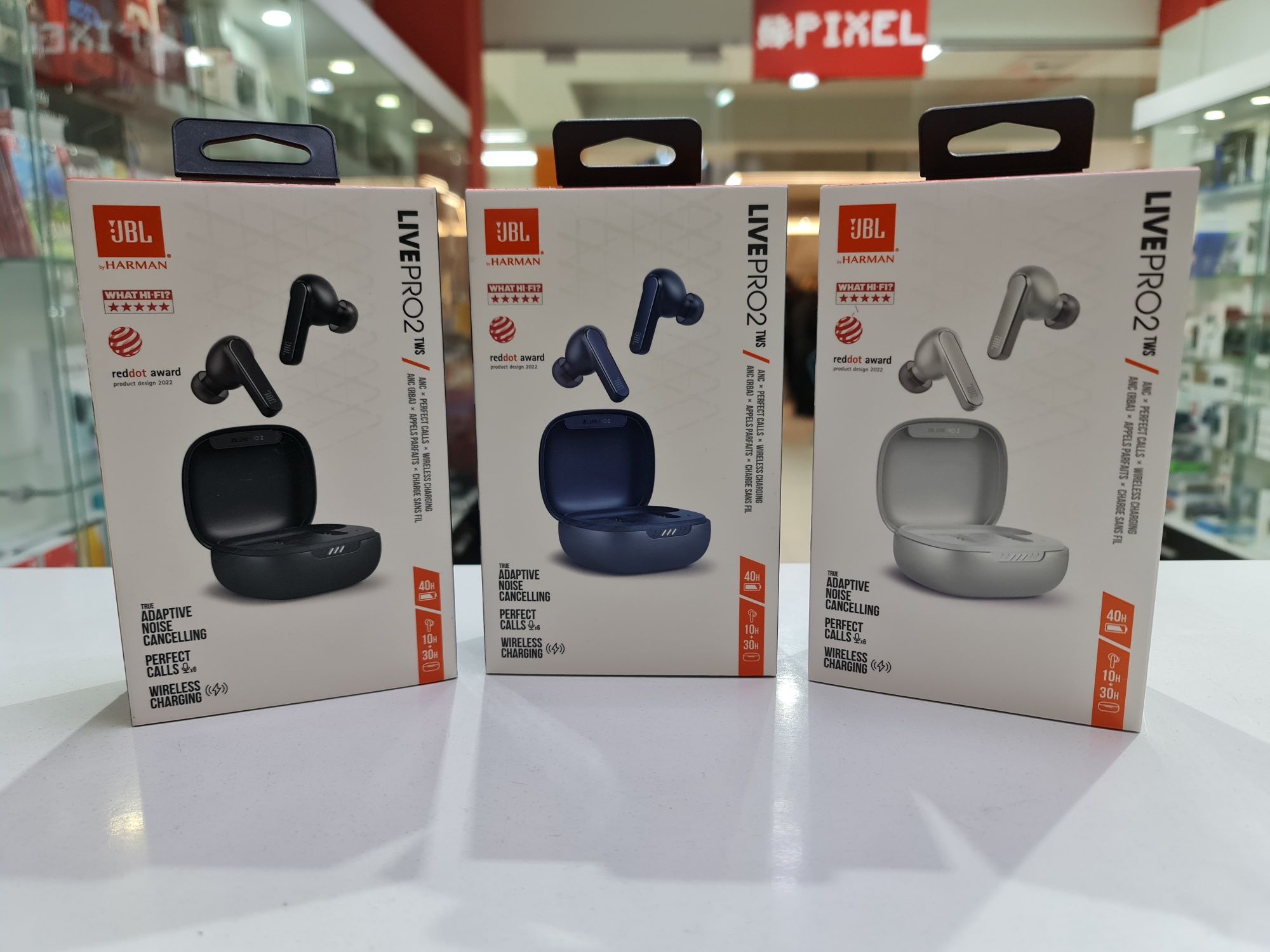 New JBL Live Pro 2 Black Blue Silver live pro2