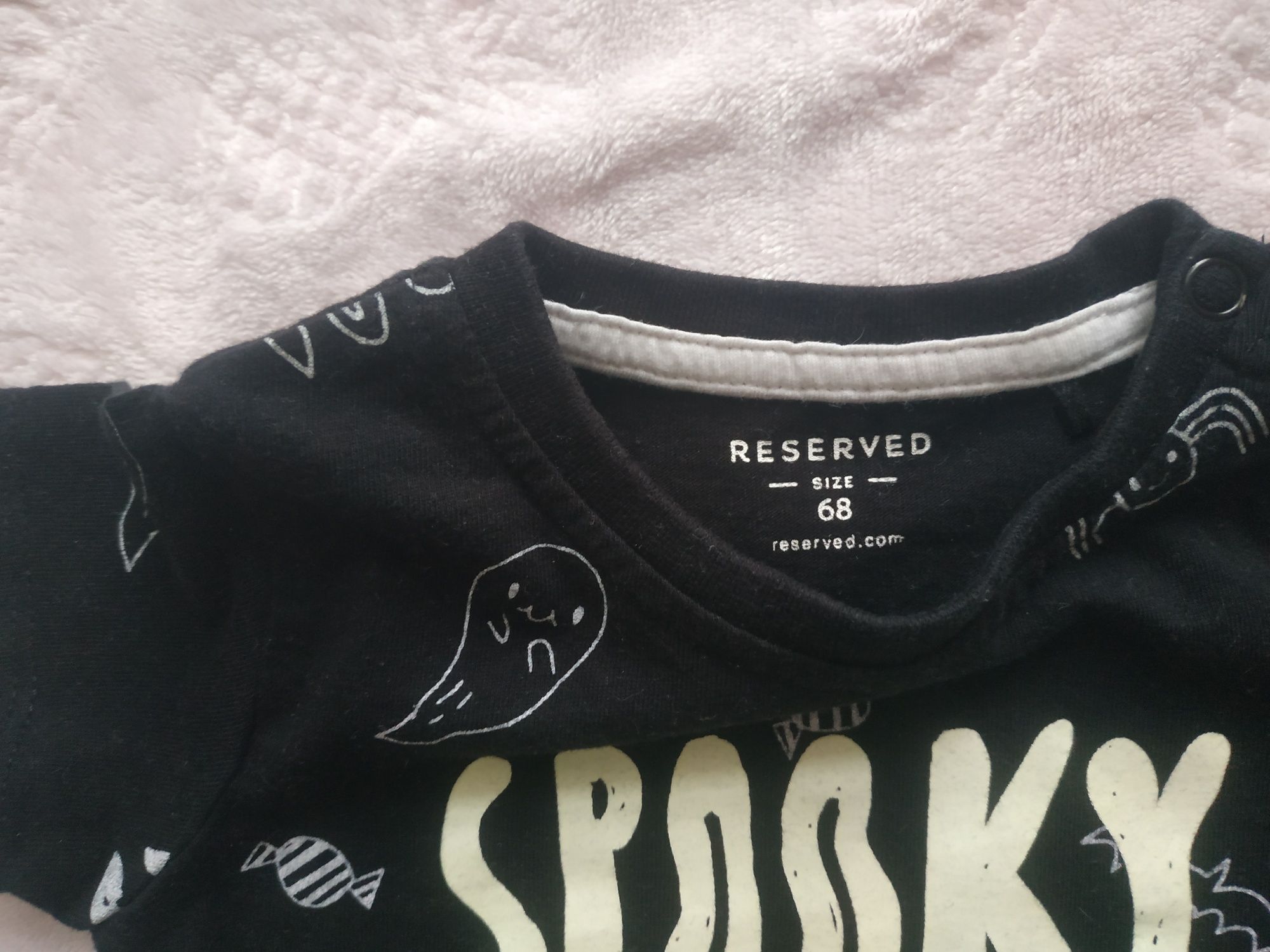 T-shirt niemowlęcy, krótki rękaw, Reserved, r. 68